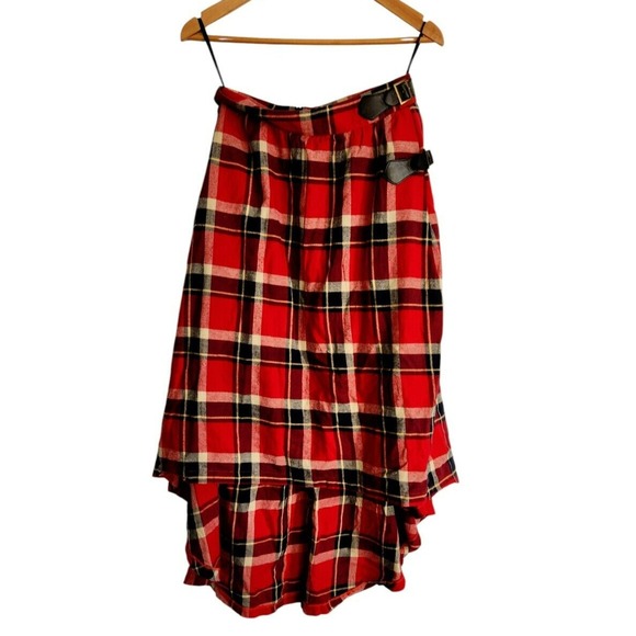 Alice's Pig Plaid Skirt Size 4 - Picture 4 of 4